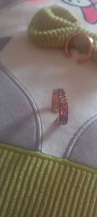 Set inele din cupru cu magneti