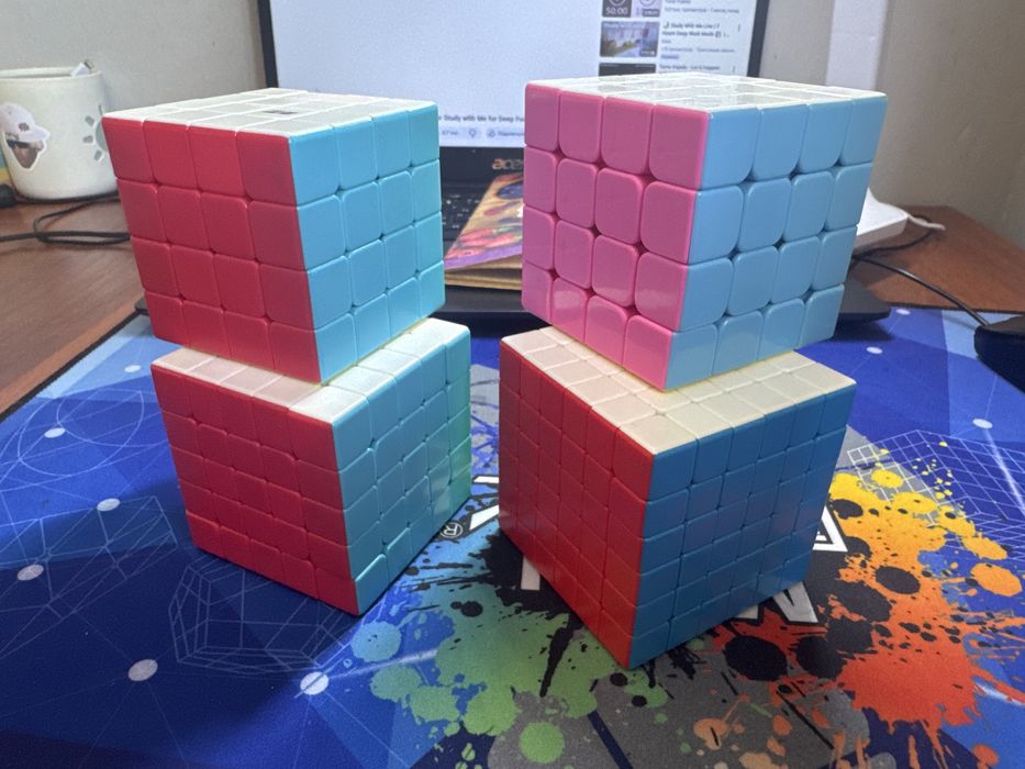 кубик рубика 4*4, 5*5, 6*6