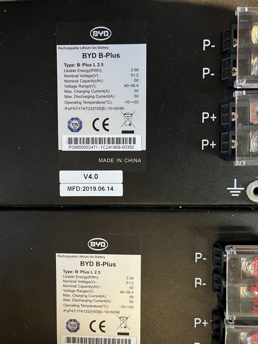 BYD 2,5 и 10 киловата