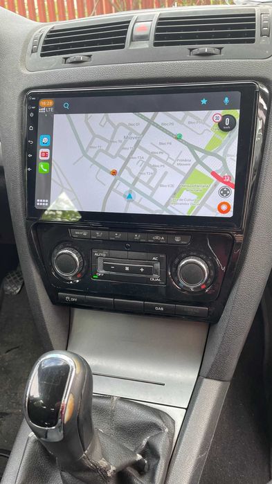 Navigatie android Skoda Octavia 2 FL NF CarPlay AndroidAuto SIM DSP