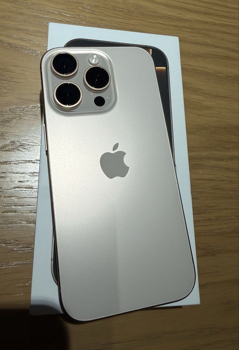 Apple iPhone 16 Pro 128GB Dessert Titanium, Battery Life 99%