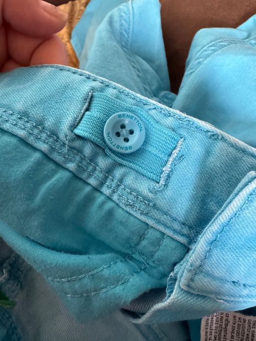 Pantaloni blugi copii - baieti 8-9 ani, United Colours of Benetton, stare impecabilă