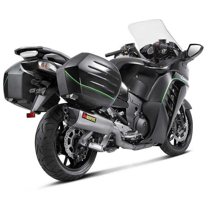 KAWASAKI AKRAPOVIC Генерации крайни гърнета кривки оригнални Z1000