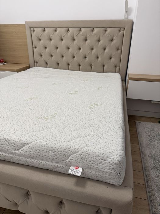 Saltea latex impecabila Aloe Vera