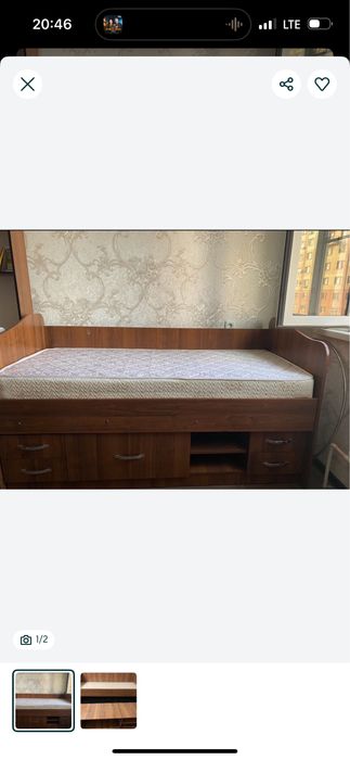 Кровать из качественной мебели