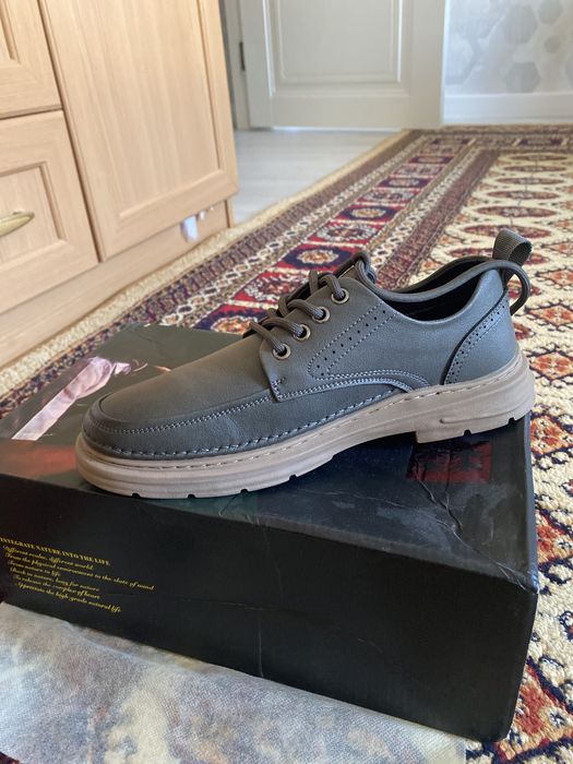 Ботинка кожанная новая