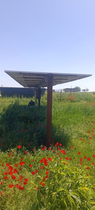 Aylanuvchi quyosh panel oʻrnatish xizmati Айланувчи куёш панел урнатиш