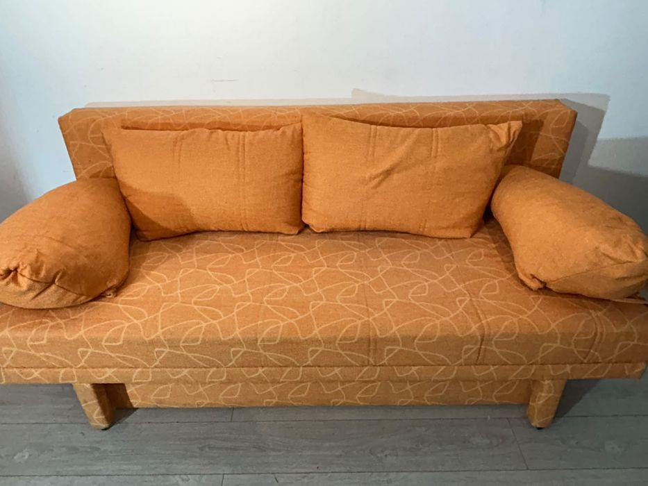 Canapea Extensibilă, Saltea Extinsă 195x150 cm; Sofa Confortabilă