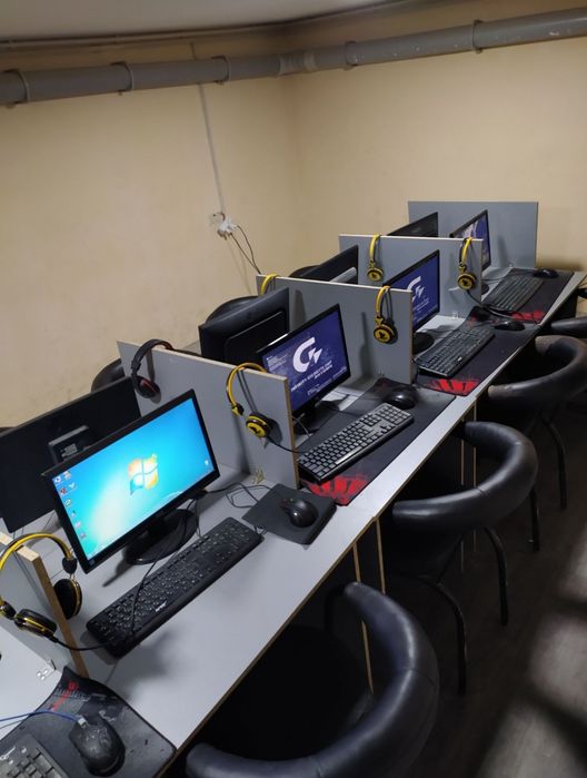 10dona Kompyuter klub uchun tayyor yeg'ilgan