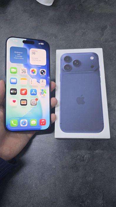 Iphone 17 pro max 256gb eac blue