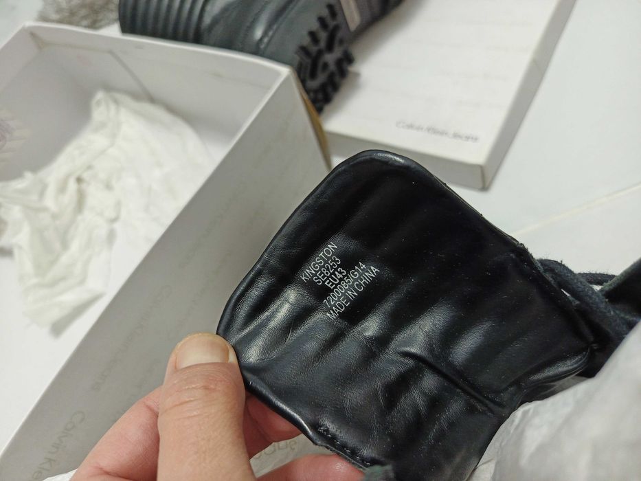 Ghete bocanci CK Calvin Klein piele originali 43