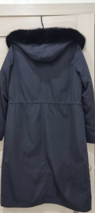 Пальто парка с норкой