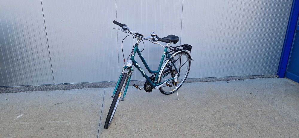 Дамски алуминиев велосипед CHECKER PIG колело 28"