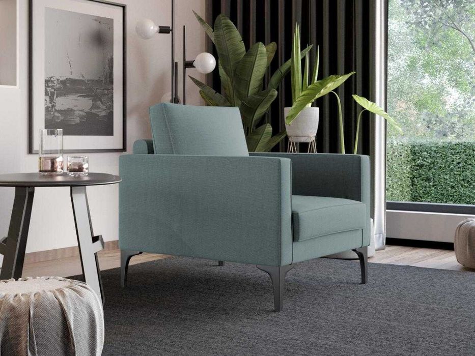 Fotoliu Rici Turcoaz - Transport Gratuit in 4-10 zile