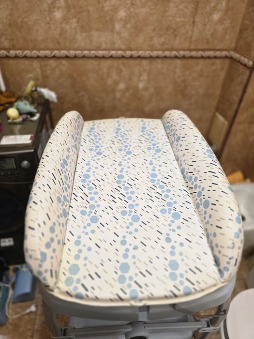 Cadita cu masa de infasat Chicco, Ocean, 0luni+