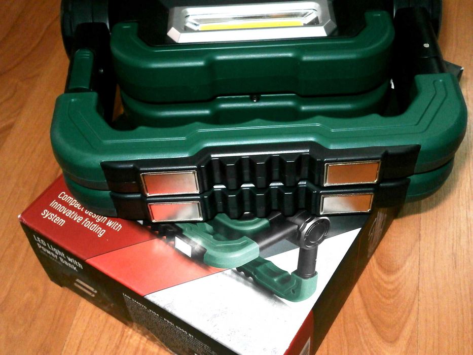 Lampa lucru (reflector) PARKSIDE PBSL 5000 B1 functie power bank noua