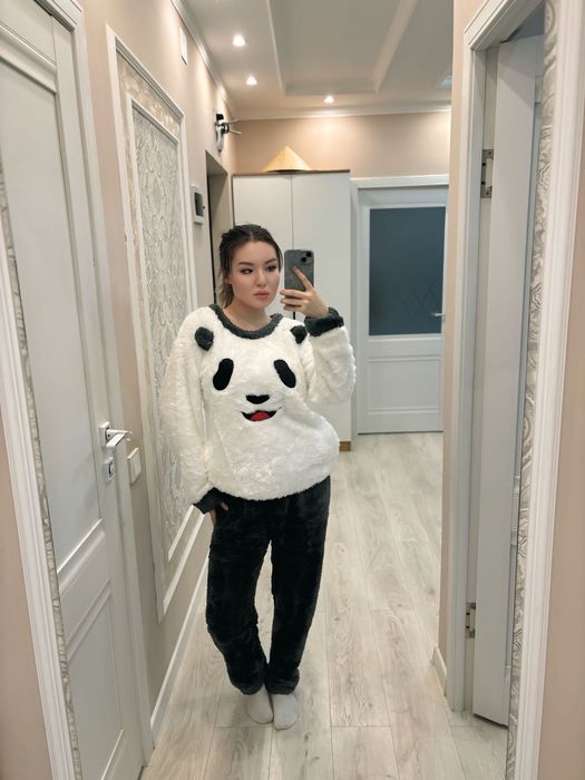 Пушистые женские пижамы