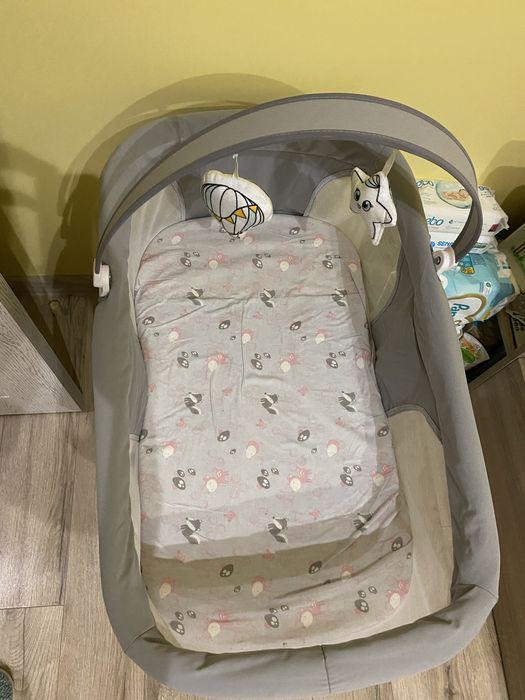 Бебешка люлка и шезлонг 2 в 1 - Lionelo Bella Set