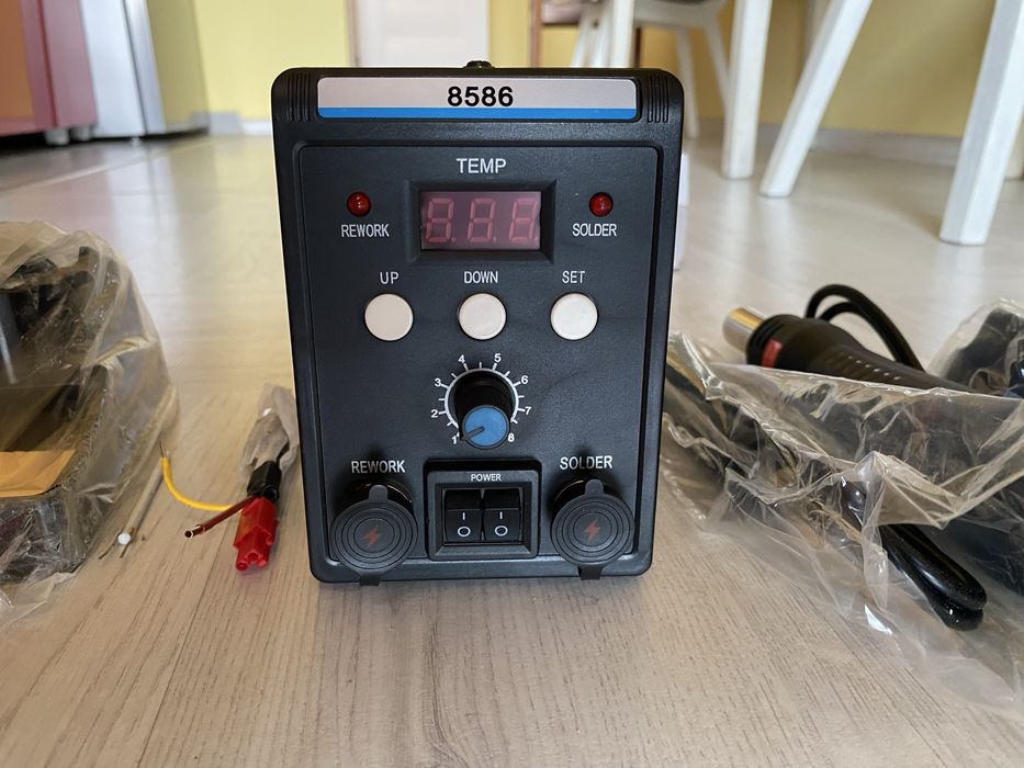 Statie de lipit, aer cald+ lecton