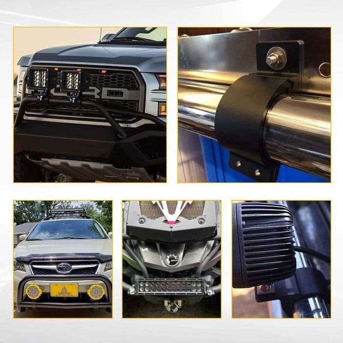 Suporti 2'' prindere tubulara Clamp Bracke led-bar sau proiectoare