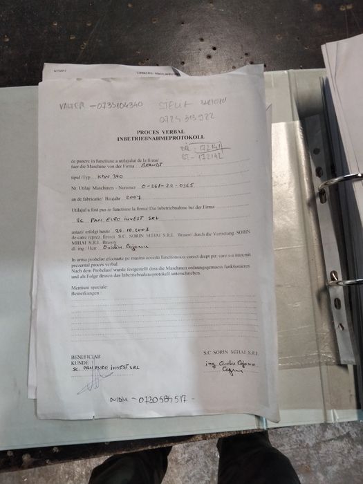 Mașină de cant abs urgent