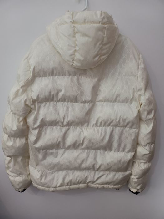 Geacă de iarnă Puffer Gucci Monogram Originală Bărbați/Dama Mărimea M