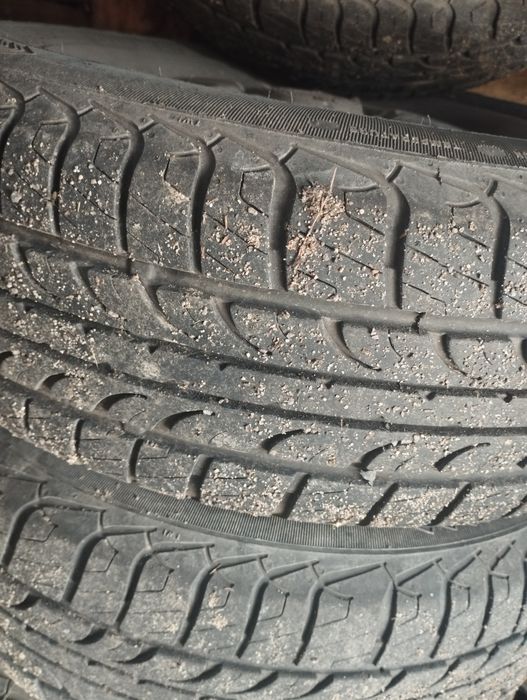 Продам диски с летней резиной, на пассат б3