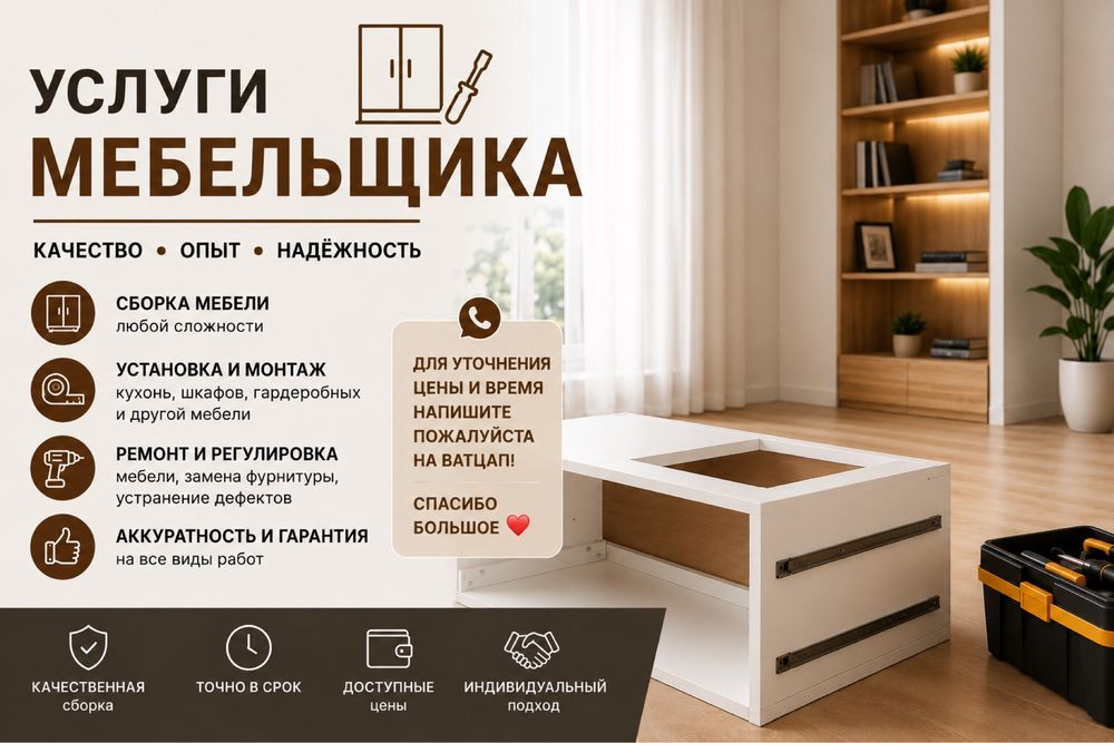 сборщик мебели Жихаз құраушылар