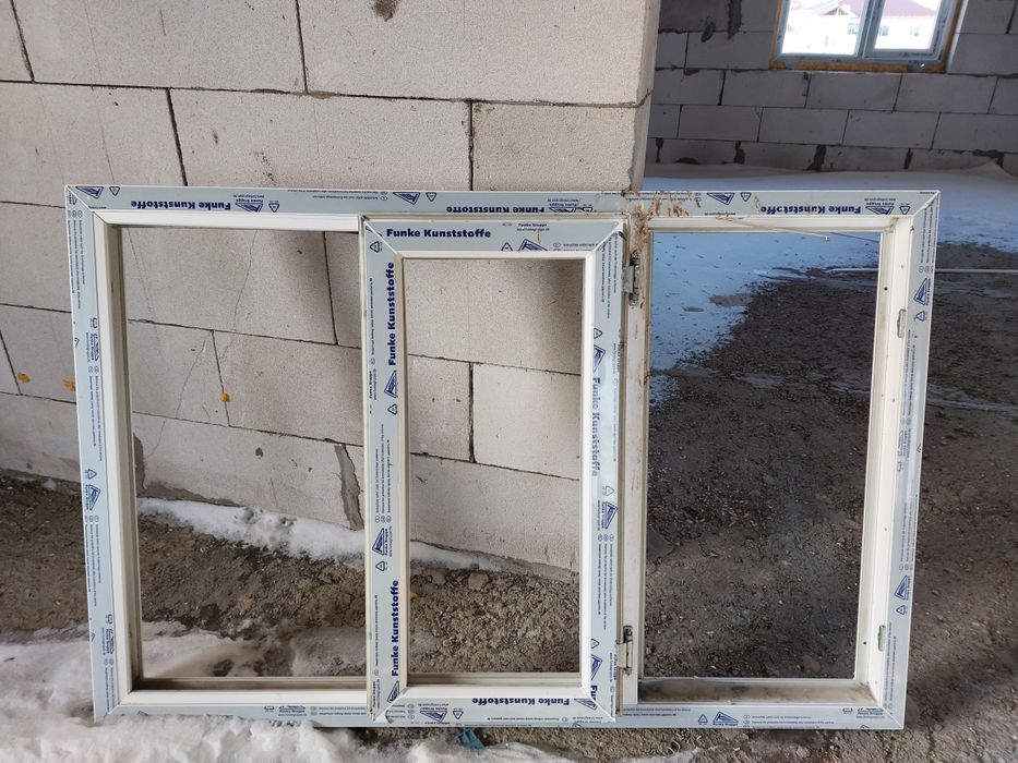 Новый пластиковые окно