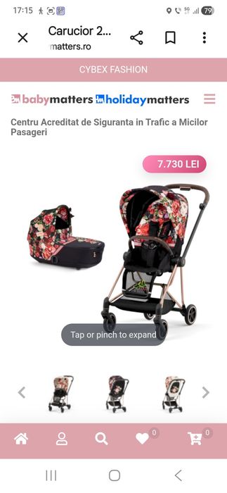 Cybex Mios cărucior 2 in 1 cu landou
