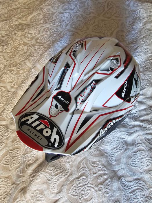 casca enduro Airoh M + ochelari fox