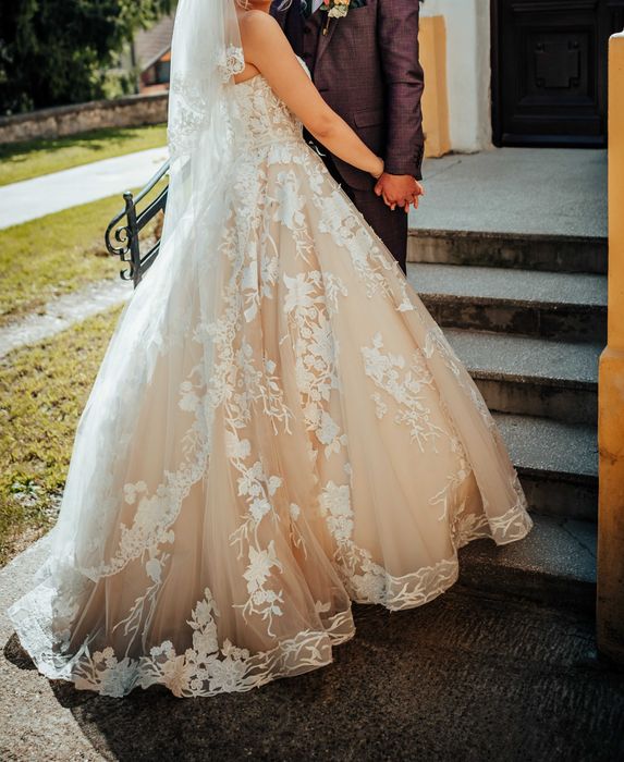 Rochie de mireasă creație Elena Morar