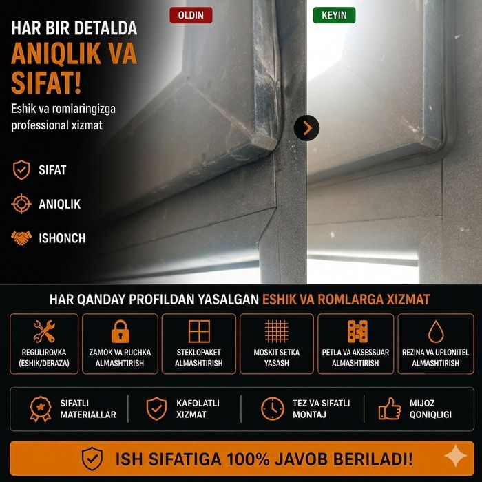 Akfa Ustanovka Regulirovka Remont