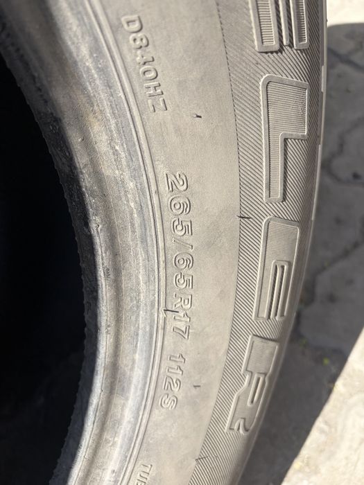 265/65r17 bridgestone dueler