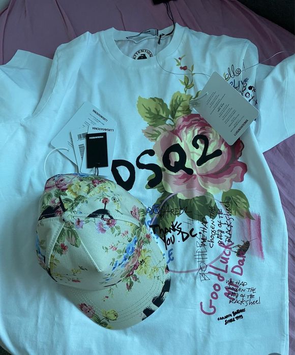 Оригинално Dsquared2 яке и шапка