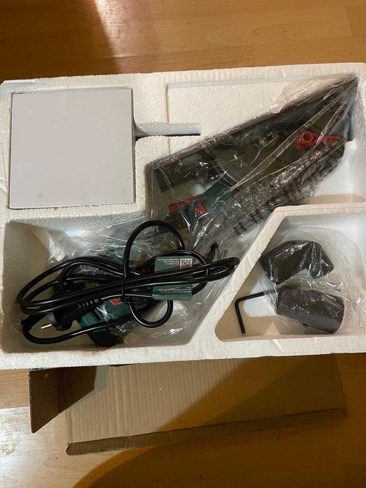 Ferăstrău circular HYCHIKA 750W 3500RPM, 3 lame (115 și 125mm)