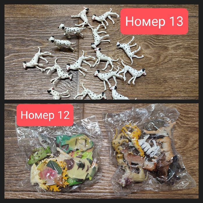 Играчки за торта фигурки животни футболисти колички украса декорация р
