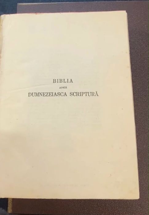 Biblia Editia 1939