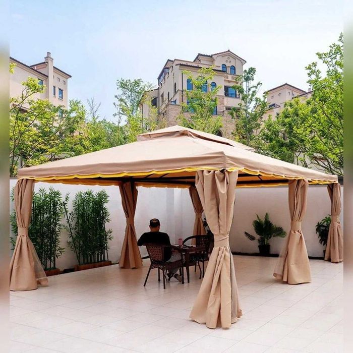 Шатры и навесы — удобно, надёжно, красиво С москитной сеткой