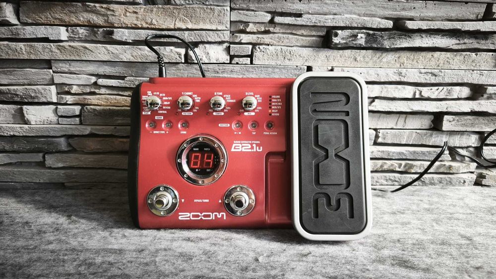 Pedala procesor multiefect pentru chitara bass Zoom B2.1u GARANTIE