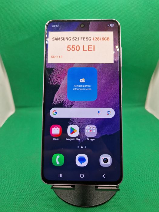 Samsung S21 FE 128/6GB•Amanet Lazar Crangasi•56111