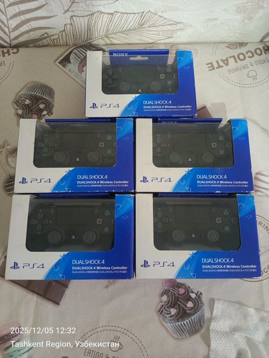 Ps4 uchun orginal dualshock 4 joʻsriklari ideal holatda slim pro fat