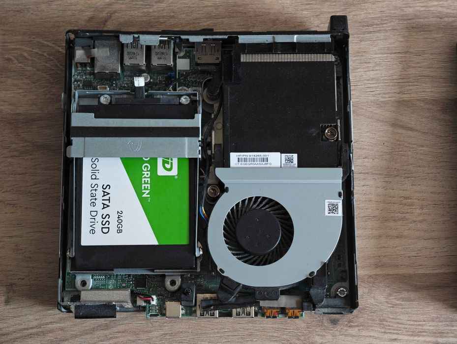 HP EliteDesk 800 G3 Mini (i5 / 32GB RAM / 240GB SSD) Компактен настолен компютър Mini PC