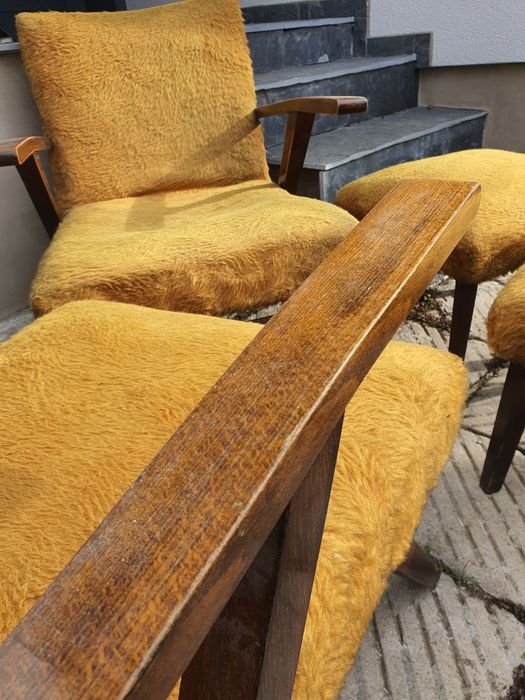 Ретро кресла и табуретки