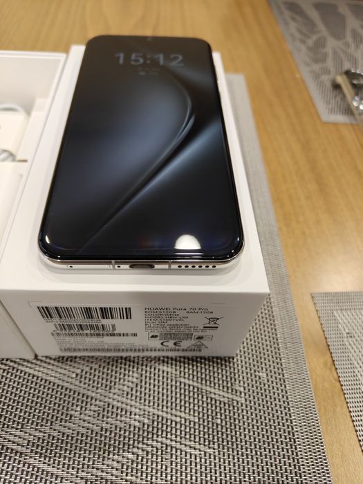 Huawei Pura 70 Pro, 512GB, 12GB RAM, White