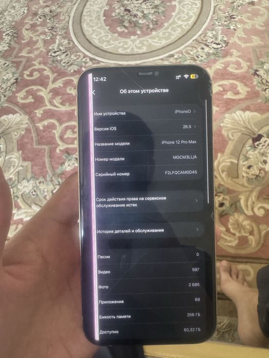 Iphone 12 pro max 256gb