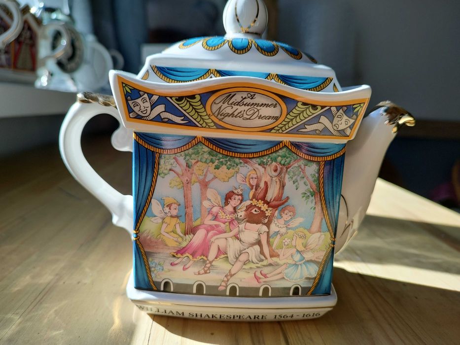 Винтидж чайник Sadler - Сън в лятна нощ по Шекспир