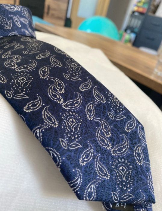 Cravata Ollygan noua cu eticheta albastra