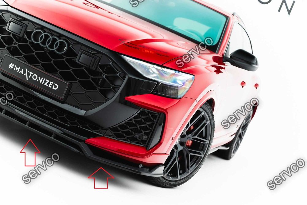 Prelungire bara fata Audi RSQ8 Mk1 Facelift 2023- v6 - Maxton Design
