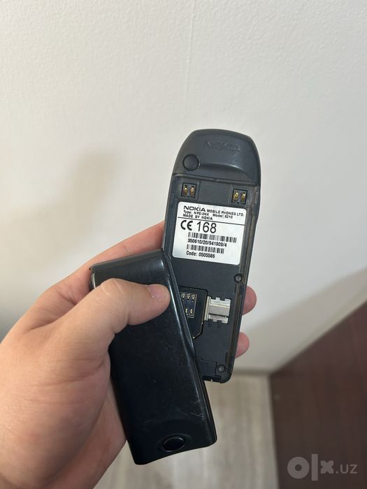 Nokia 6210 GSM sim karta tushadi